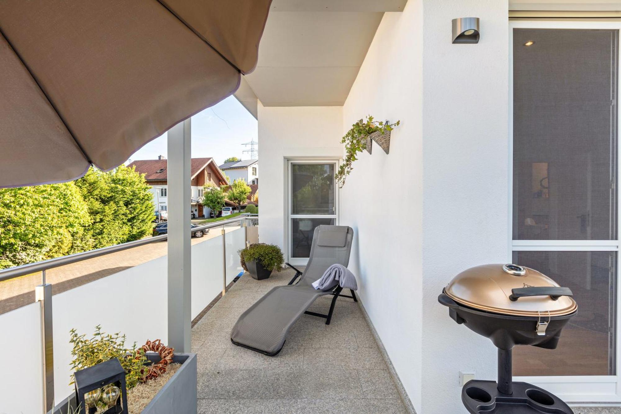 Ferienwohnung Am Baechle Weilheim Bagian luar foto