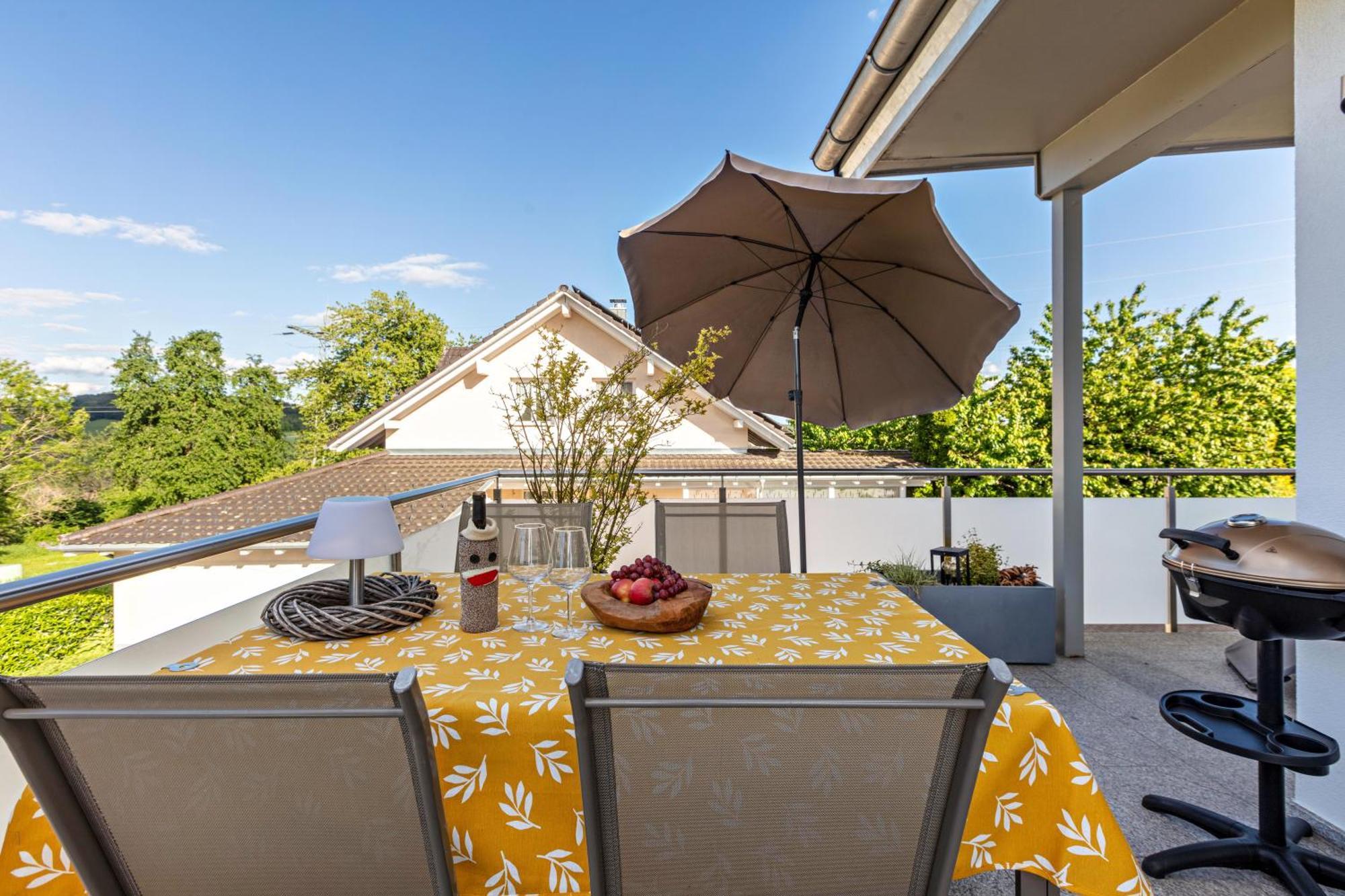 Ferienwohnung Am Baechle Weilheim Bagian luar foto